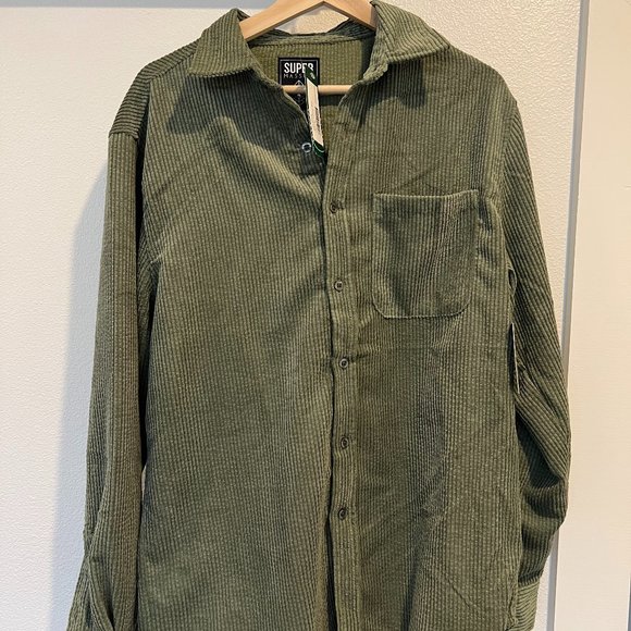 Corduroy Long sleeve button down - Men's medium - Picture 1 of 2